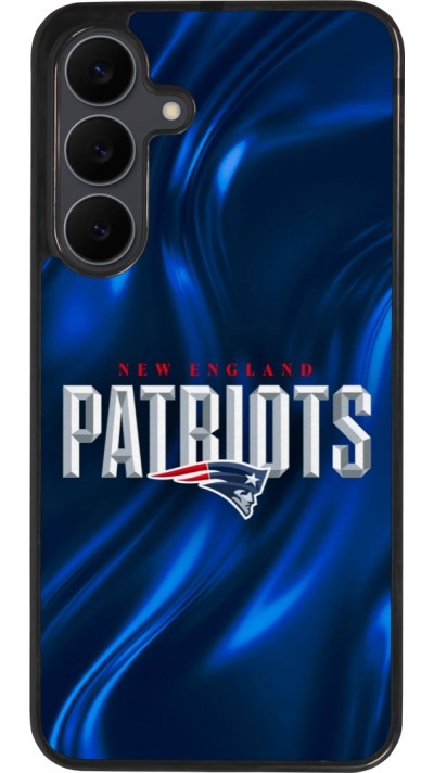 Samsung Galaxy S25 FE Case Hülle - Silikon schwarz Super Bowl 26 Patriots 2
