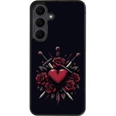 Samsung Galaxy S25 FE Case Hülle - Silikon schwarz Valentine 2024 gothic love