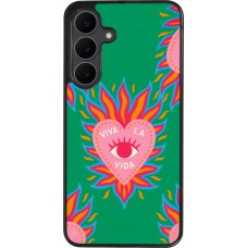 Samsung Galaxy S25 FE Case Hülle - Silikon schwarz Viva la vida 2026