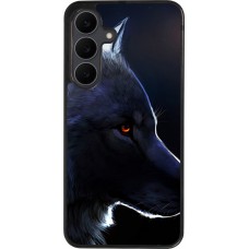 Samsung Galaxy S25 FE Case Hülle - Silikon schwarz Wolf Shape