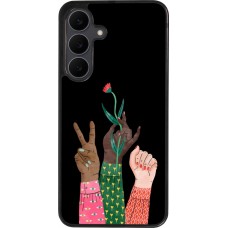 Samsung Galaxy S25 FE Case Hülle - Silikon schwarz Womens day 2026 2