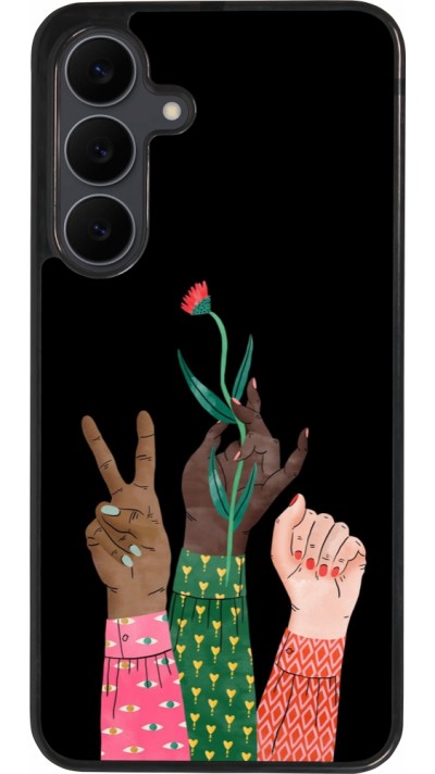 Samsung Galaxy S25 FE Case Hülle - Silikon schwarz Womens day 2026 2