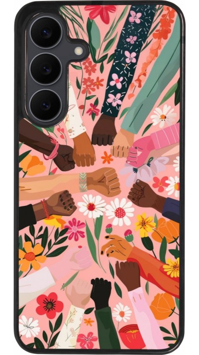 Samsung Galaxy S25 FE Case Hülle - Silikon schwarz Womens day 2026 8