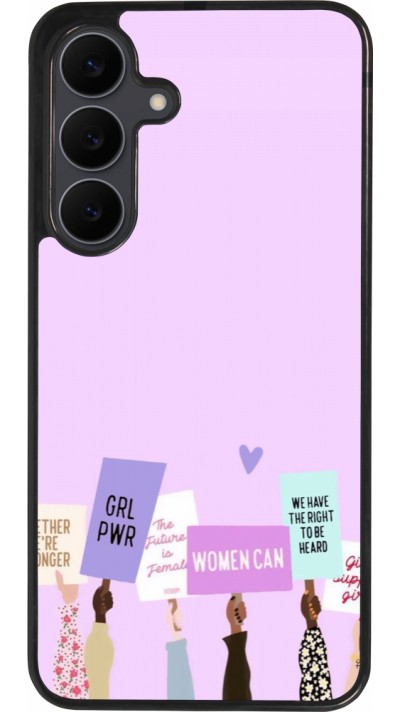 Samsung Galaxy S25 FE Case Hülle - Silikon schwarz Womens day 2026 9