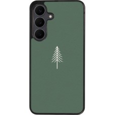 Coque Samsung Galaxy S25 FE - Silicone rigide noir Christmas 22 minimalist tree