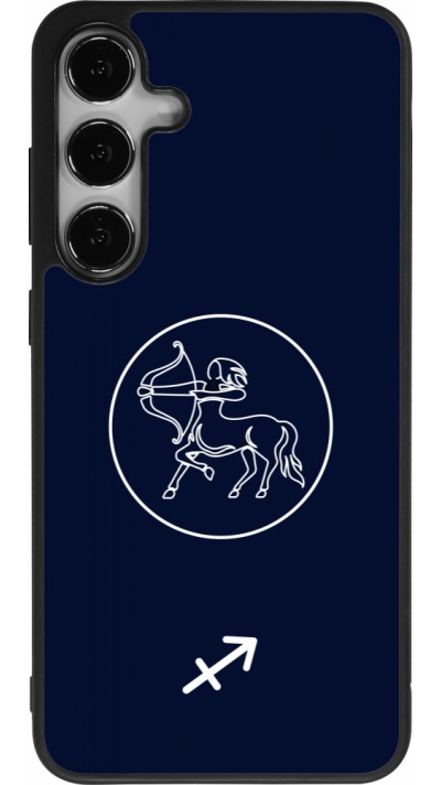 Samsung Galaxy S25+ Case Hülle - Silikon schwarz Astrologie Schütze