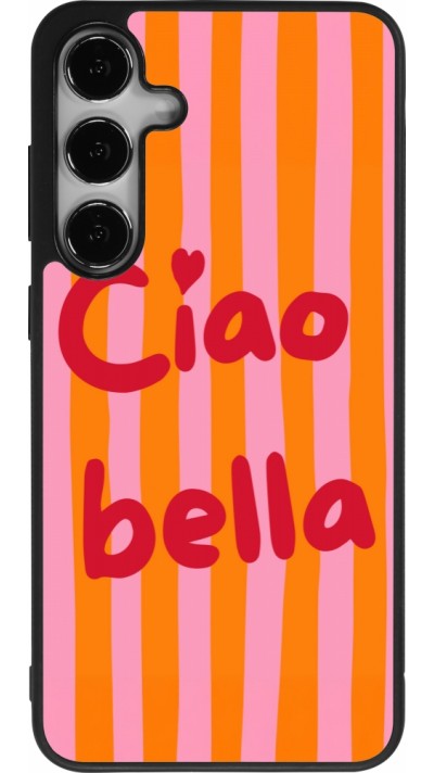 Samsung Galaxy S25+ Case Hülle - Silikon schwarz Bye Bella 2026