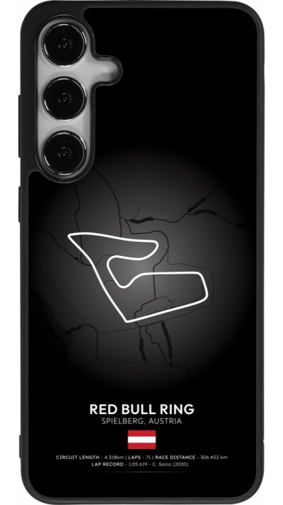 Coque Samsung Galaxy S25+ - Silicone rigide noir F1 Track 2025 Austria