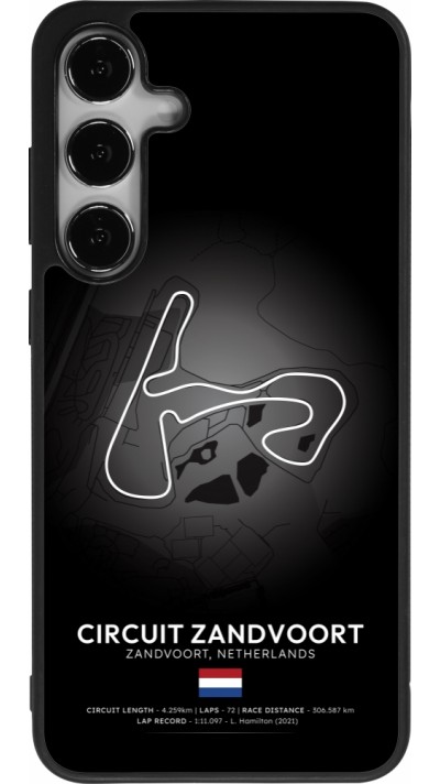 Coque Samsung Galaxy S25+ - Silicone rigide noir F1 Track 2025 Netherlands