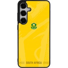Samsung Galaxy S25+ Case Hülle - Silikon schwarz Südafrika 2026 personalisierbares Fussballtrikot