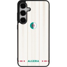 Samsung Galaxy S25+ Case Hülle - Silikon schwarz Algerien 2026 personalisierbares Fussballtrikot
