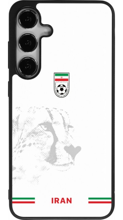 Samsung Galaxy S25+ Case Hülle - Silikon schwarz Iran 2026 personalisierbares Fussballtrikot