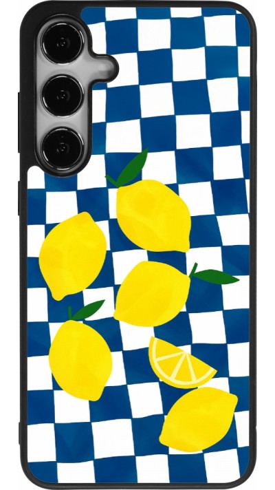 Samsung Galaxy S25+ Case Hülle - Silikon schwarz Illustration lemons 2026