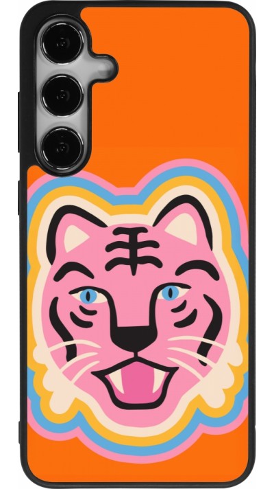 Samsung Galaxy S25+ Case Hülle - Silikon schwarz Lion colors 2026