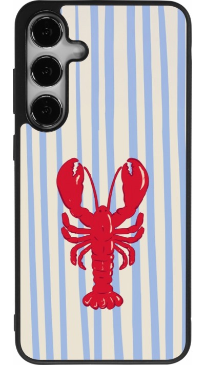 Samsung Galaxy S25+ Case Hülle - Silikon schwarz Red lobster 2026