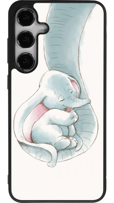 Samsung Galaxy S25+ Case Hülle - Silikon schwarz Mom 1903