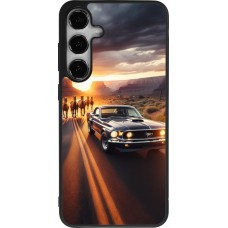 Samsung Galaxy S25+ Case Hülle - Silikon schwarz Mustang 69 Grand Canyon