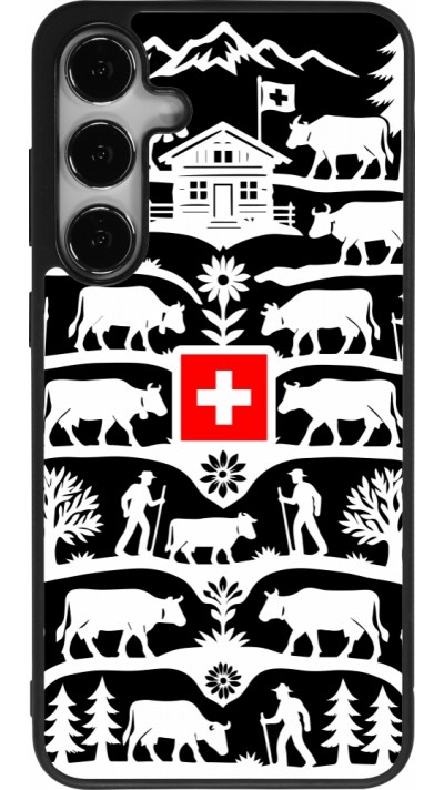 Samsung Galaxy S25+ Case Hülle - Silikon schwarz Poya Schweiz 3 schwarz