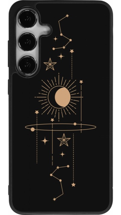 Samsung Galaxy S25+ Case Hülle - Silikon schwarz Spring 23 astro