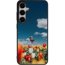Samsung Galaxy S25+ Case Hülle - Silikon schwarz Hot air balloon 2026