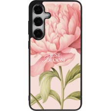 Samsung Galaxy S25+ Case Hülle - Silikon schwarz Just Bloom 2026