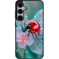 Samsung Galaxy S25+ Case Hülle - Silikon schwarz Ladybird in bloom 2026