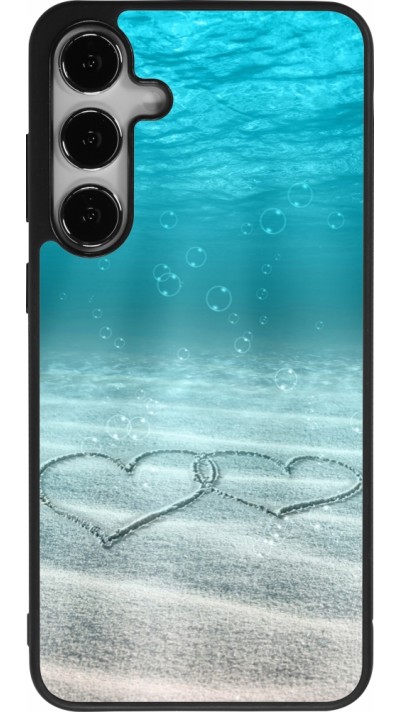 Coque Samsung Galaxy S25+ - Silicone rigide noir Summer 18 19