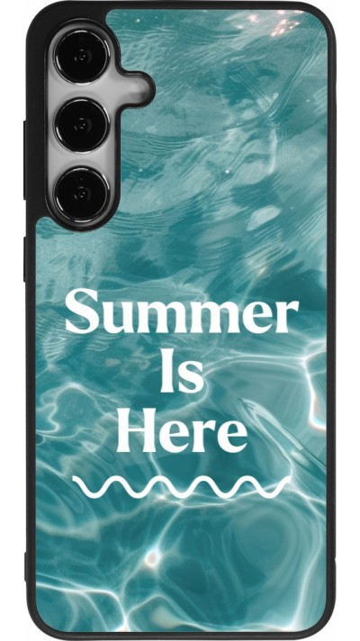 Samsung Galaxy S25+ Case Hülle - Silikon schwarz Summer 2025 Summer is here