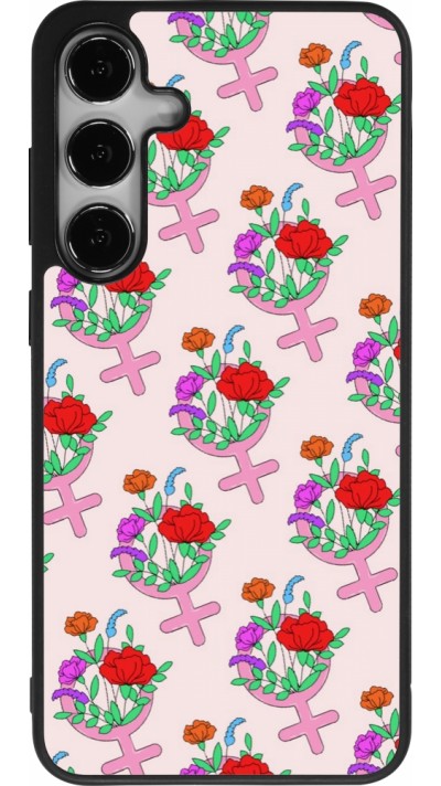 Samsung Galaxy S25+ Case Hülle - Silikon schwarz Womens day 2026 7
