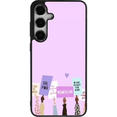 Samsung Galaxy S25+ Case Hülle - Silikon schwarz Womens day 2026 9