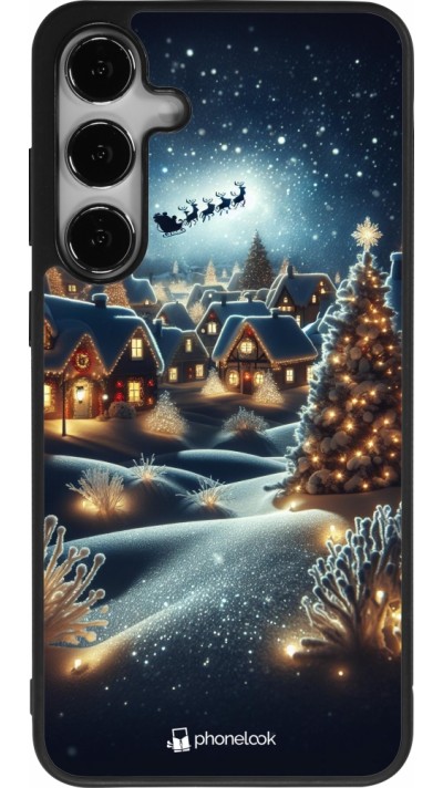 Samsung Galaxy S25+ Case Hülle - Silikon schwarz Weihnachten 2023 Weihnachten steht vor der Tür