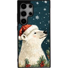 Samsung Galaxy S25 Ultra Case Hülle - Silikon schwarz Christmas 25 Bear