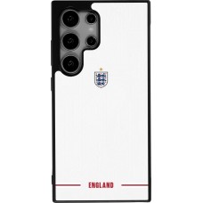 Samsung Galaxy S25 Ultra Case Hülle - Silikon schwarz England 2026 personalisierbares Fussballtrikot