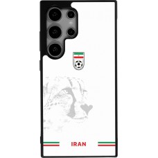Samsung Galaxy S25 Ultra Case Hülle - Silikon schwarz Iran 2026 personalisierbares Fussballtrikot