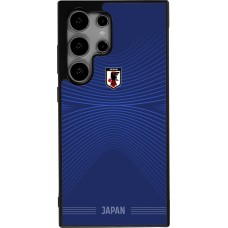 Samsung Galaxy S25 Ultra Case Hülle - Silikon schwarz Japan 2026 personalisierbares Fussballtrikot