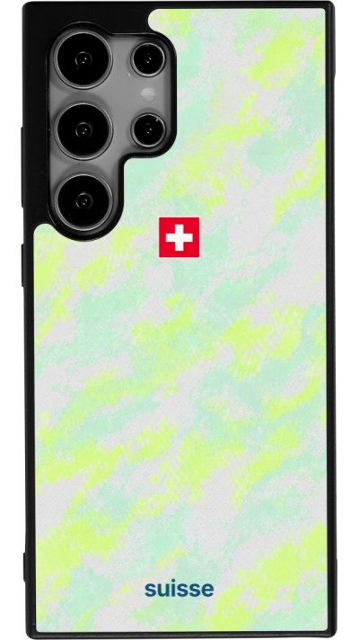 Samsung Galaxy S25 Ultra Case Hülle - Silikon schwarz Schweiz Away 2026 personalisierbares Fussballtrikot