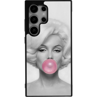 Samsung Galaxy S25 Ultra Case Hülle - Silikon schwarz Marilyn Bubble