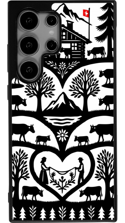 Samsung Galaxy S25 Ultra Case Hülle - Silikon schwarz Poya Schweiz 2