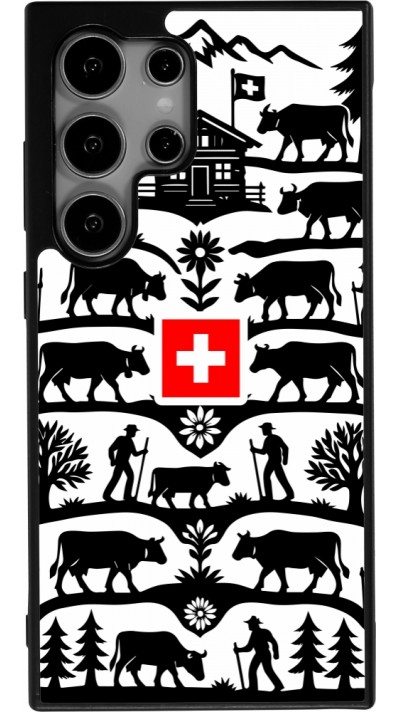 Samsung Galaxy S25 Ultra Case Hülle - Silikon schwarz Poya Schweiz 3