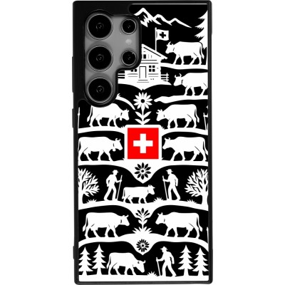 Samsung Galaxy S25 Ultra Case Hülle - Silikon schwarz Poya Schweiz 3 schwarz