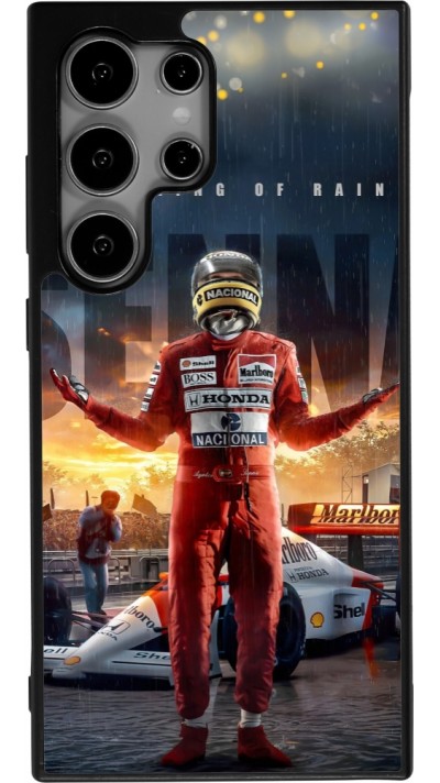 Samsung Galaxy S25 Ultra Case Hülle - Silikon schwarz Senna The King of Rain