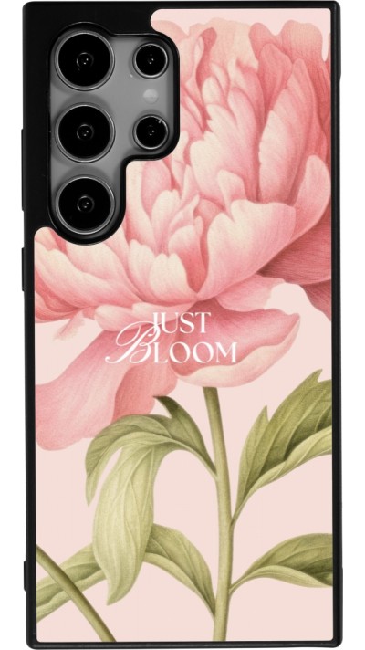 Samsung Galaxy S25 Ultra Case Hülle - Silikon schwarz Just Bloom 2026