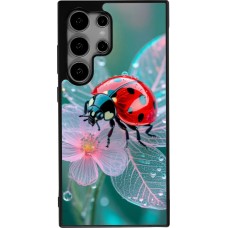 Samsung Galaxy S25 Ultra Case Hülle - Silikon schwarz Ladybird in bloom 2026