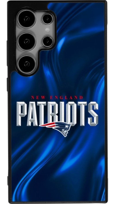 Samsung Galaxy S25 Ultra Case Hülle - Silikon schwarz Super Bowl 26 Patriots 2