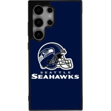 Samsung Galaxy S25 Ultra Case Hülle - Silikon schwarz Super Bowl 26 Seattle 3