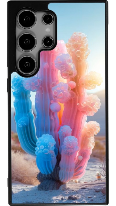 Samsung Galaxy S25 Ultra Case Hülle - Silikon schwarz Artificial vegetation 2025