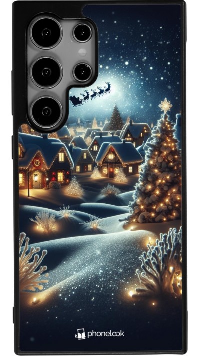 Samsung Galaxy S25 Ultra Case Hülle - Silikon schwarz Weihnachten 2023 Weihnachten steht vor der Tür