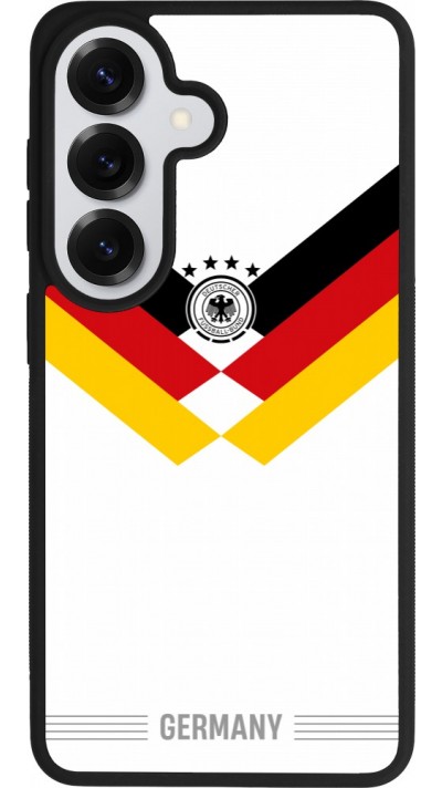 Samsung Galaxy S26 Case Hülle - Silikon schwarz Deutschland 2026 personalisierbares Fussballtrikot