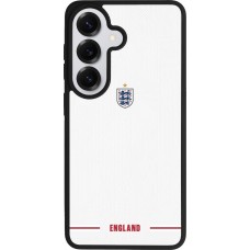 Samsung Galaxy S26 Case Hülle - Silikon schwarz England 2026 personalisierbares Fussballtrikot