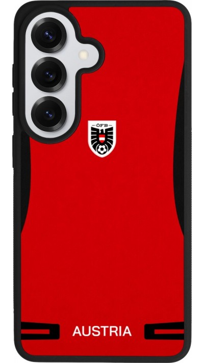 Samsung Galaxy S26 Case Hülle - Silikon schwarz O?sterreich 2026 personalisierbares Fussballtrikot